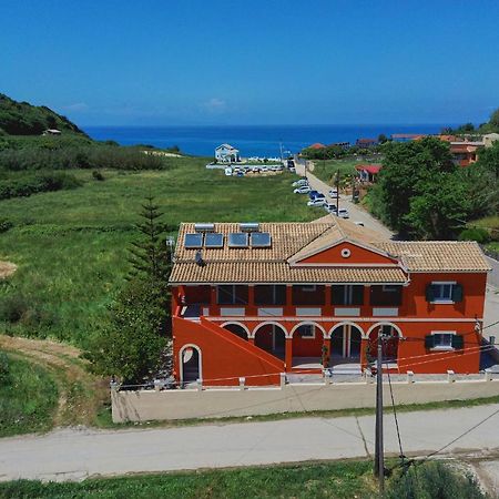 Logas Beach Studios Peroulades  Dış mekan fotoğraf