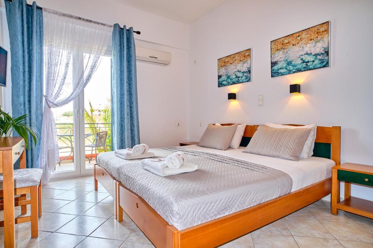 Logas Beach Studios Peroulades  Dış mekan fotoğraf