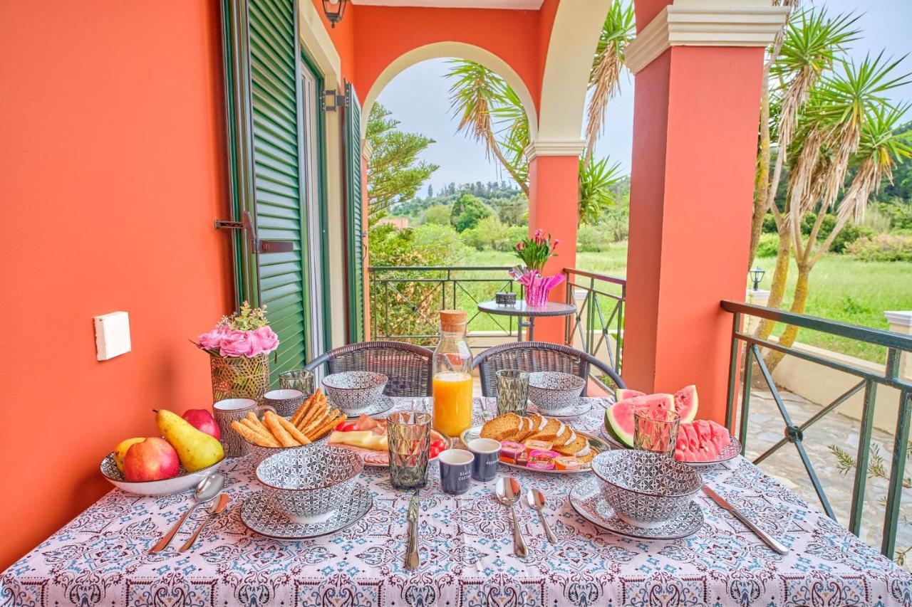 Logas Beach Studios Peroulades  Dış mekan fotoğraf