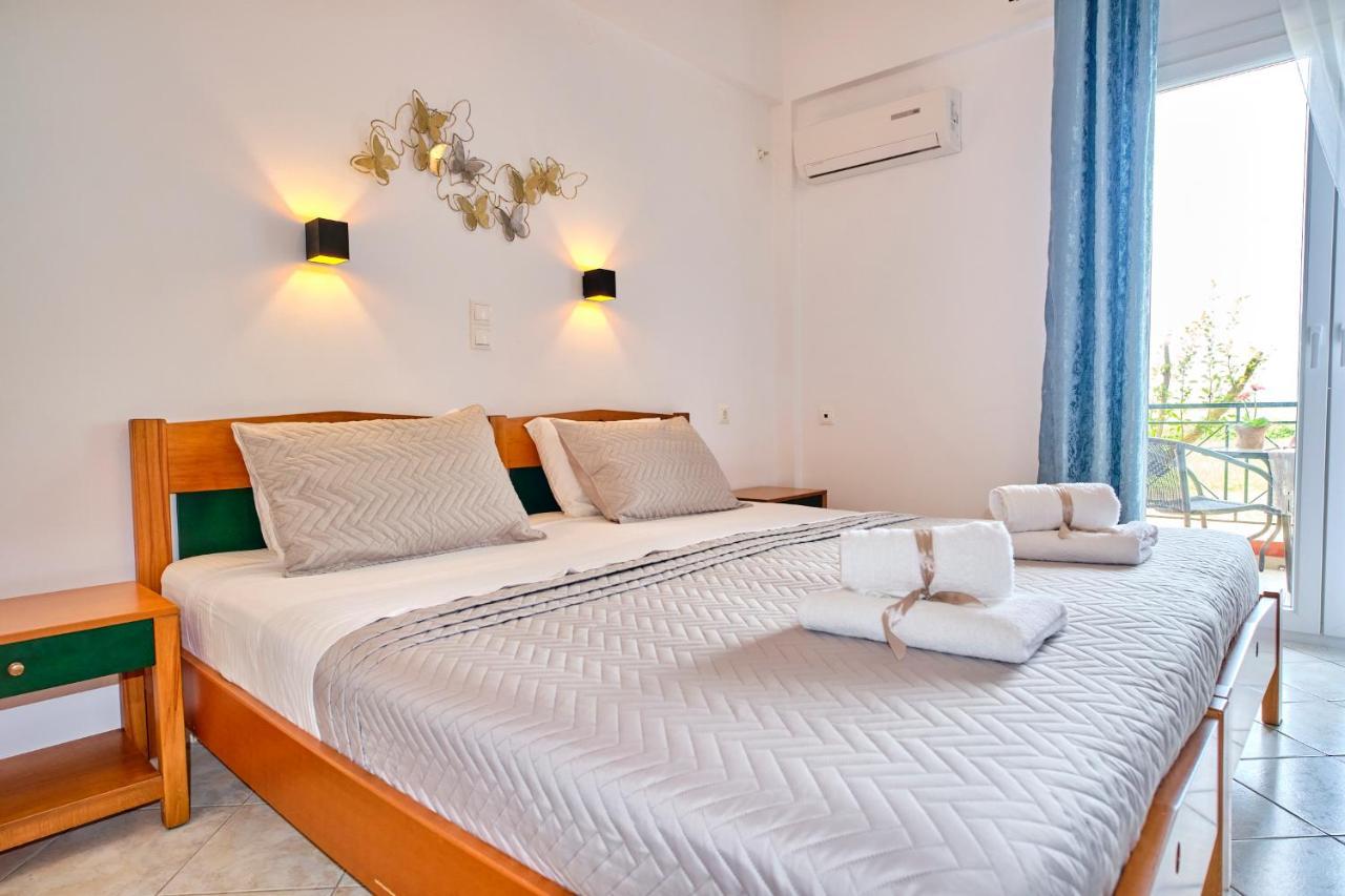 Logas Beach Studios Peroulades  Dış mekan fotoğraf