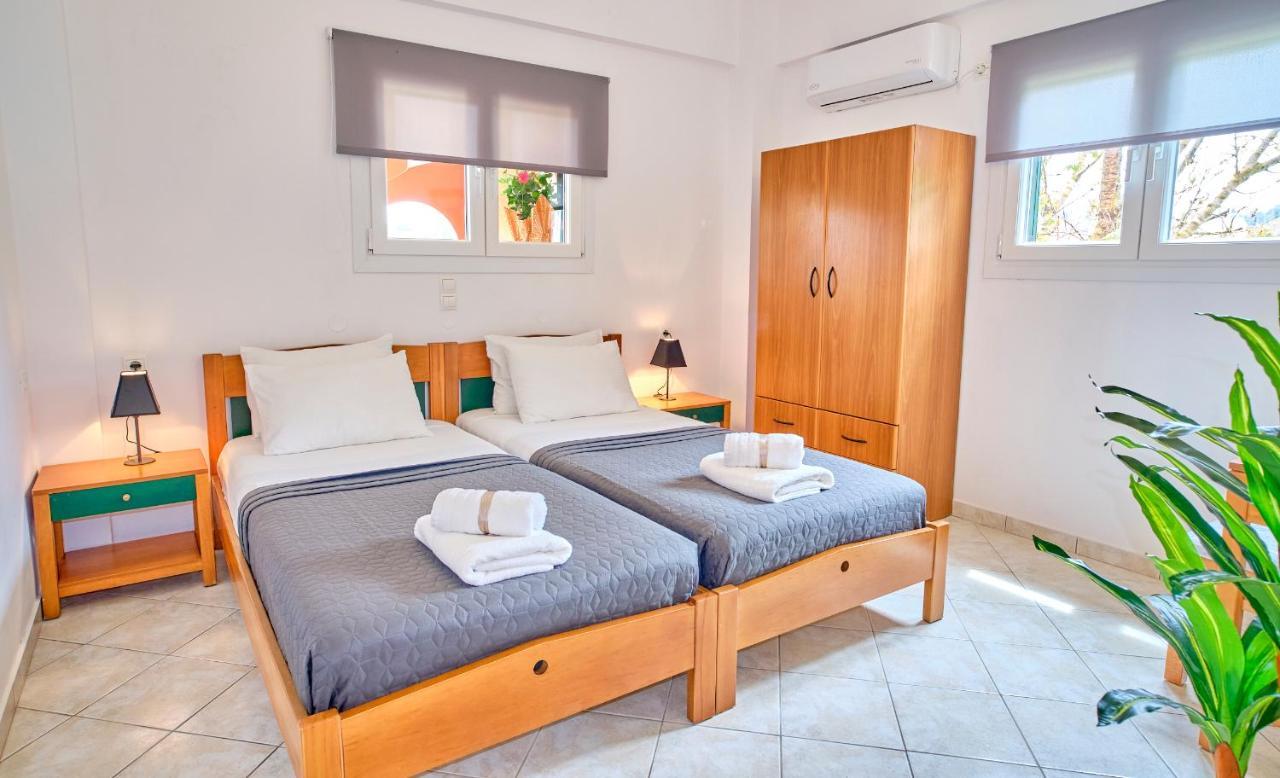 Logas Beach Studios Peroulades  Dış mekan fotoğraf